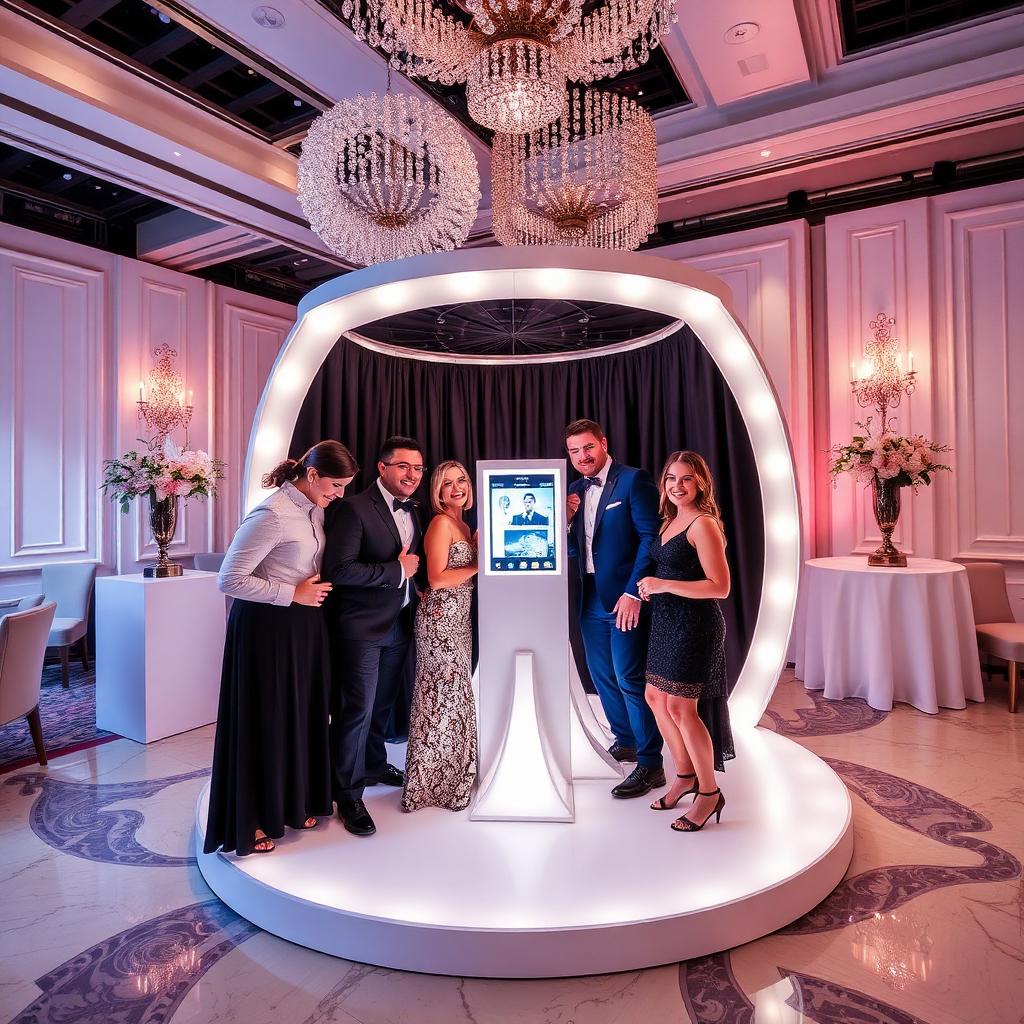 Plataforma 360 en evento